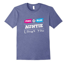 Gender Reveal Party Auntie T-Shirt for Family Shirt