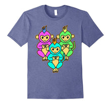 COLORED BABY MONKEYS Shirt | Kids T-Shirt