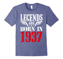 Legends Are Born in 1937 Birthday Gift for 80 Yrs Years Old