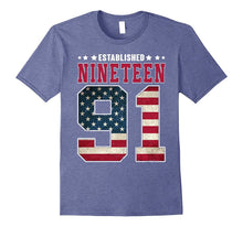 Established Nineteen 1991 Birthday Gift for 26 Years Old