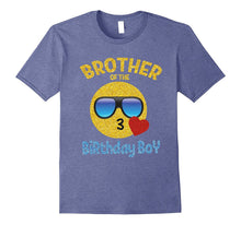 Brother of the Birthday Boy Emoji Shirt Kiss Heart Emoji Tee