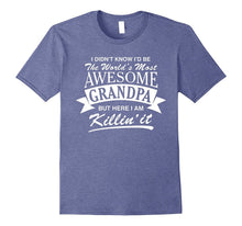 Mens the World's Most Awesome Grandpa T-Shirt
