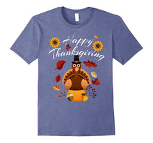 Happy Thanksgiving - Funny Pumpkin Turkey Day T-Shirt