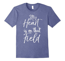 My Heart Is on That Field Shirt Vintage Fall Football Tee