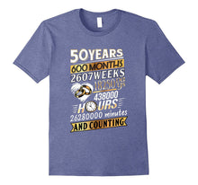 50th Anniversary T-Shirt 50 Years Wedding Marriage Gift