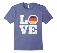 Germany Love T-Shirt Deutschland German Flag Distressed Tee