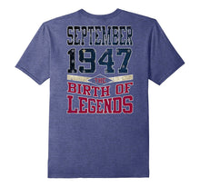 1947 September the Birth of Legends 70 Years Old Backside