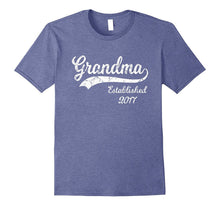 Grandma Established 2017 T-Shirt New Grandma Gifts