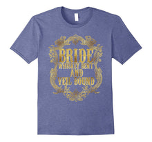 Bride Whiskey Bent Veil Bound Shirt Wedding Hell Bound Gold