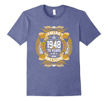 January 1948 69th Birthday 69 Years Old Gift T-Shirt