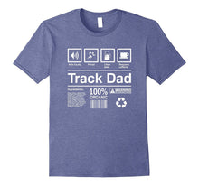 Mens Track Dad T-Shirt Gift