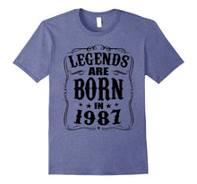 Legends Are Born in 1987 30 Year Old 30th Birthday Gift Idea