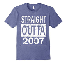 Straight Outta 2007 T-Shirt Funny 2017 Birthday Kid Tee Gift