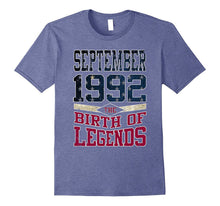 1992 September the Birth of Legends Gift for 25 Years Old