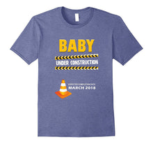 Baby Under Construction March 2018 Funny Mom to Be Shirt