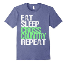 Eat Sleep Cross Country Repeat T-Shirt Cool Sport Gift Shirt
