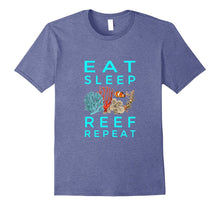 Eat Sleep Reef Repeat Best Saltwater Aquarium Lovers T-Shirt