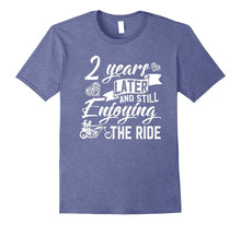 2nd Wedding Anniversary Gift Enjoy the Ride Funny T-Shirt