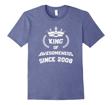 King of Awesomeness 9th Birthday T-Shirt Age 9 for Boys