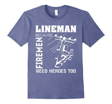 Lineman T Shirt, Firement T Shirt, Gift for Dad T Shirt