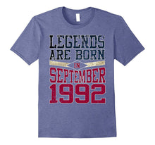 Legends Born in September 1992 - 25th Gift 25 Yrs Years Old