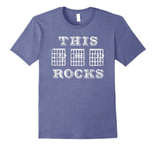 Mens This Guitar Dad Rocks Shirt Music Notes Fathers Day Gift