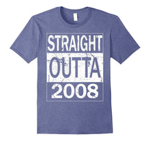 Straight Outta 2008 T-Shirt Funny 2017 Birthday Kid Tee Gift