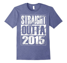 Funny Straight Outta 2015 2nd Birthday T-Shirt Vintage Gift