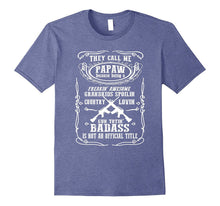 Mens They Call Me Papaw Shirt for Grandpa, Grandfathers Father's
