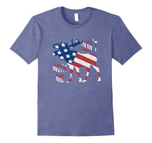 Distressed Don't Moose With Me American Flag Shirt