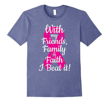 Breast Cancer Survivor Family Novelty T-Shirt - I Beat It