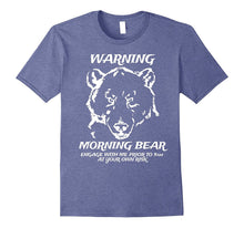 Funny Not a Morning Person Grumpy Morning Bear Shirt