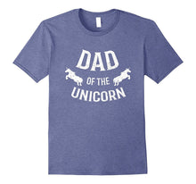 Mens Dad of the Unicorn Matching Father Kids T-Shirt Funny