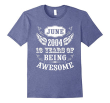 13 Year Old Teen Born in June 2004 Awesome Birthday T Shirt
