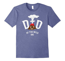 Mens Dad of the Wild One Volcano Couple Family T-Shirt Funny