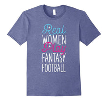 Real Woman Women Play Fantasy Football Mrs Champion T Shirt