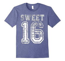 16th Birthday Shirt Gift Sweet Sixteen 16 Vintage Varsity