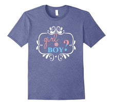 Boy or Girl Pregnancy Baby Announcement Gender Reveal Tshirt