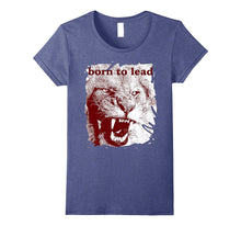 Leo Shirt Born to Lead Tshirt Zodiac Birthday Gift Tee