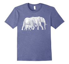 Elephant Family Shirt: Cute Funny I Love My Family Gift Tee