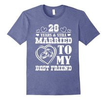 28th Wedding Anniversary T-Shirt 28 Years Still Married 1989