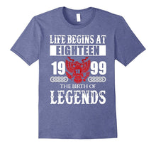Happy 1999 My 18th Birthday Gift Ideas T Shirt