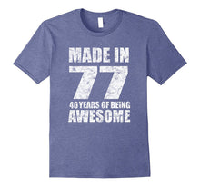 40 Years of Being Awesome Birthday Party 40th Birthday Tee