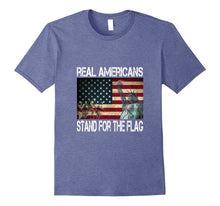Real Americans Stand for the Flag - American Flag Shirt