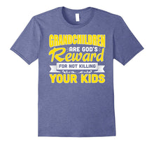 Funny Grandma T-Shirt Grandchildren Are Gods Reward Shirt
