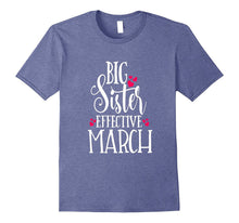 Big Sister Shirt Pregnancy Baby Mom Effective March