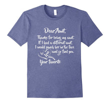 Dear Aunt Thanks for Being My Aunt T-Shirt