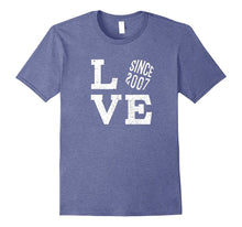 10th Wedding Anniversary T-Shirt Funny for Married in 2007