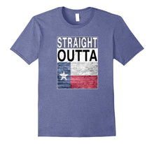 Straight Outta Texas Vintage Flag T-Shirt