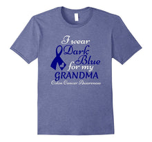 I Wear Dark Blue for My Grandma - Colon Cancer Awareness Tee